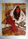 Th�o TOBIASSE : Lithographie originale sign�e et num�rot�e : Les psaumes