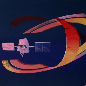 Alain Valtat serigraphs signed and numbered - Space
