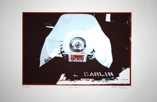 Alain VALTAT : Original Serigraph signed and numbered : Carlin