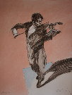 WEISBUCH : Lithographie originale : Soliste