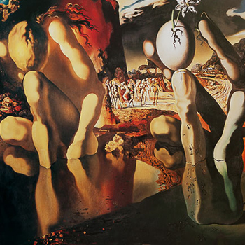 Salvador Dali - Mtamorphose de Narcisse, 1937