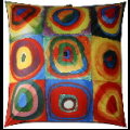 Parapluie Vassily Kandinsky, Carrs et cercles concentriques