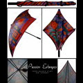 Paraguas Lucienne Thuliez, La creacin del mundo (Detalle 1)