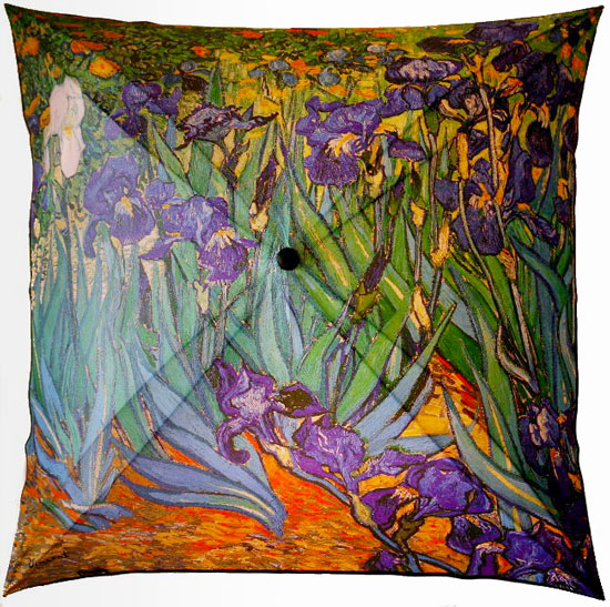 Paraguas Vincent Van Gogh, Lirios