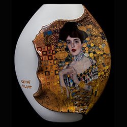 Vaso in porcellana Gustav Klimt : Adle bloch