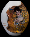 Vase Gustav Klimt en porcelaine : Adle bloch