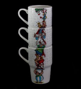 Asterix mugs : The appletree