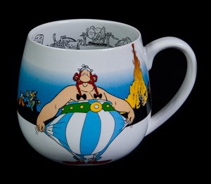 Asterix mug : Im not fat !