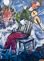 Puzzle Marc Chagall : Le violoniste bleu, 1000p