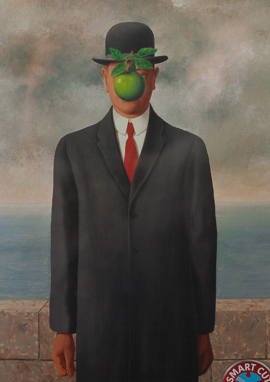 Ren Magritte Puzzle : The Son of Man