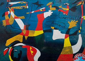 Joan Miro puzzle : Hirondelle Amour
