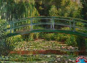Rompecabezas Claude Monet : El puente japons de Giverny