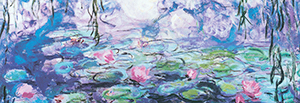 Rompecabezas Claude Monet : Water Lilies (Panormico)