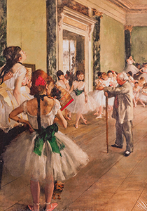 Rompecabezas Edgar Degas : La classe de danse