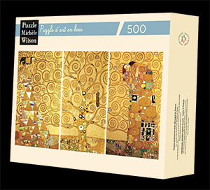 Puzzle di legno Gustav Klimt : L'albero della vita (Michle Wilson)