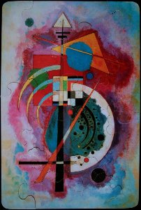 Puzzle for kids Kandinsky : Hommage  Grohmann
