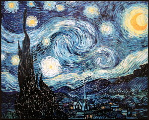 Vincent Van Gogh puzzle for kids : Starry Night