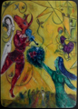 Rompecabezas de madera para nios de Marc Chagall : La danse