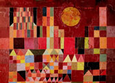 Rompecabezas de madera para nios de Paul Klee : Castillo y Sol