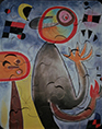 Joan Miro wooden puzzle for kids : Echelles en roue de feu
