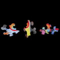 Puzzle per bambini : pezzi di legno : Joan Miro : Echelles en roue de feu