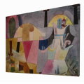 Canvas Paul Klee, Colonnes noires 80 x 60 cm