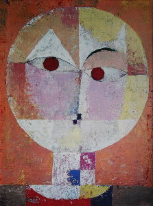 Tela Paul Klee : Senecio