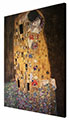 Toile Gustav Klimt, Le baiser 60 x 80 cm