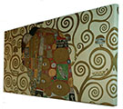Toile Gustav Klimt, L'accomplissement 100 x 50 cm
