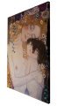 Toile Gustav Klimt, Les trois ges de la femme 60 x 80 cm