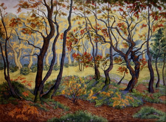 Canvas Paul Ranson, The clearing