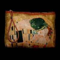 Dainetto and Leather Clutch Wallet Carry-all Klimt