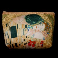 Bolsillo para accesorios cuero y Dainetto Klimt