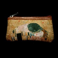 Dainetto and Leather Wallet and key holder : Klimt