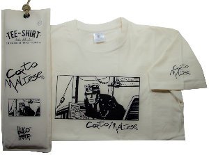 T-shirt Hugo Pratt : Port Ducal Crudo, mangas cortas