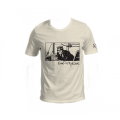 Corto Maltese T-shirt of Hugo Pratt : Port Ducal (Ecru)