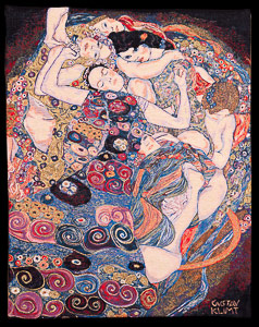 Tapicera Gustav Klimt : La virgen