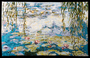 Tapisserie Claude Monet : Les Nymphas