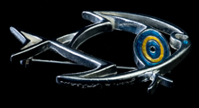 Spilla Jean Cocteau : Pesce (argentato)
