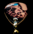 de Lempicka pendant : Woman with Dove, detail n°3