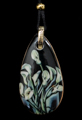 de Lempicka pendant : Woman with Glove, (back of the jewel)