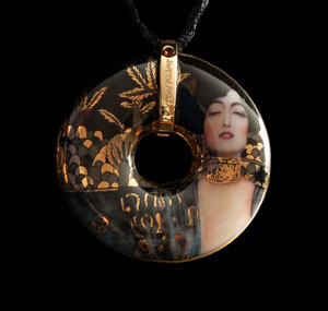 Gustav Klimt Jewellery : Pendant Judith