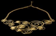 Klimt necklace : The tree of life (detail 4)
