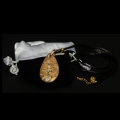 Klimt pendant : The tree of life (velvet purse)