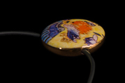 Klimt pendant : Lady with fan, detail n2