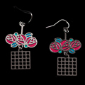 Mackintosh earrings : Roses