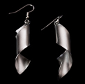 Man Ray earrings : Lampshade (silver)