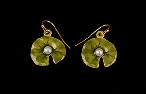 Claude Monet earrings : Nympheas