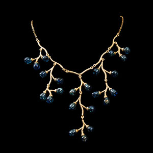 Tiffany Jewelry, Pendant, : Willow Catkins