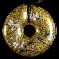 Van Gogh pendant : Almond tree in flower, (back of the jewel)